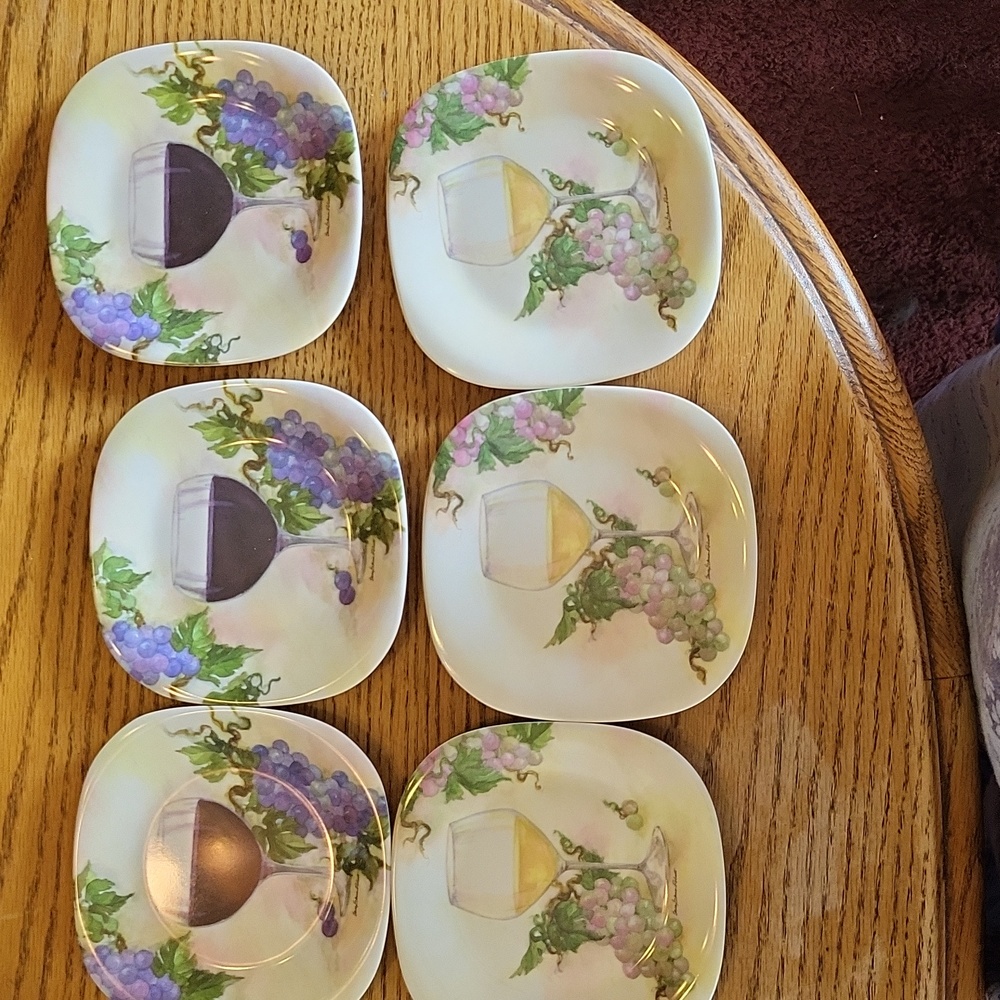 NWOT Keller Charles small Hors D' oeuvre plates